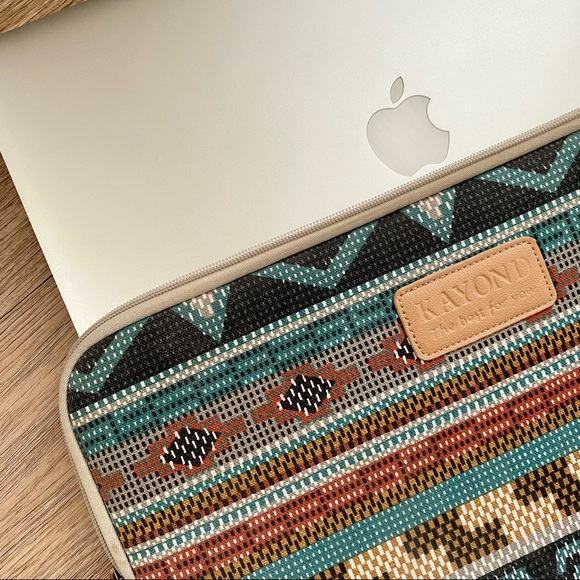 Kayond Retro Style 16” Canvas Laptop Sleeve Cover - Picture 2 of 10